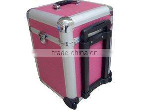 professional cosmetic trolley cases,beauty trolley boxes,cosmetic trolley case for nail beauty