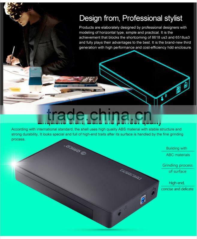 2015 Hot Sale USB 3.0 3.5 external hdd enclosure