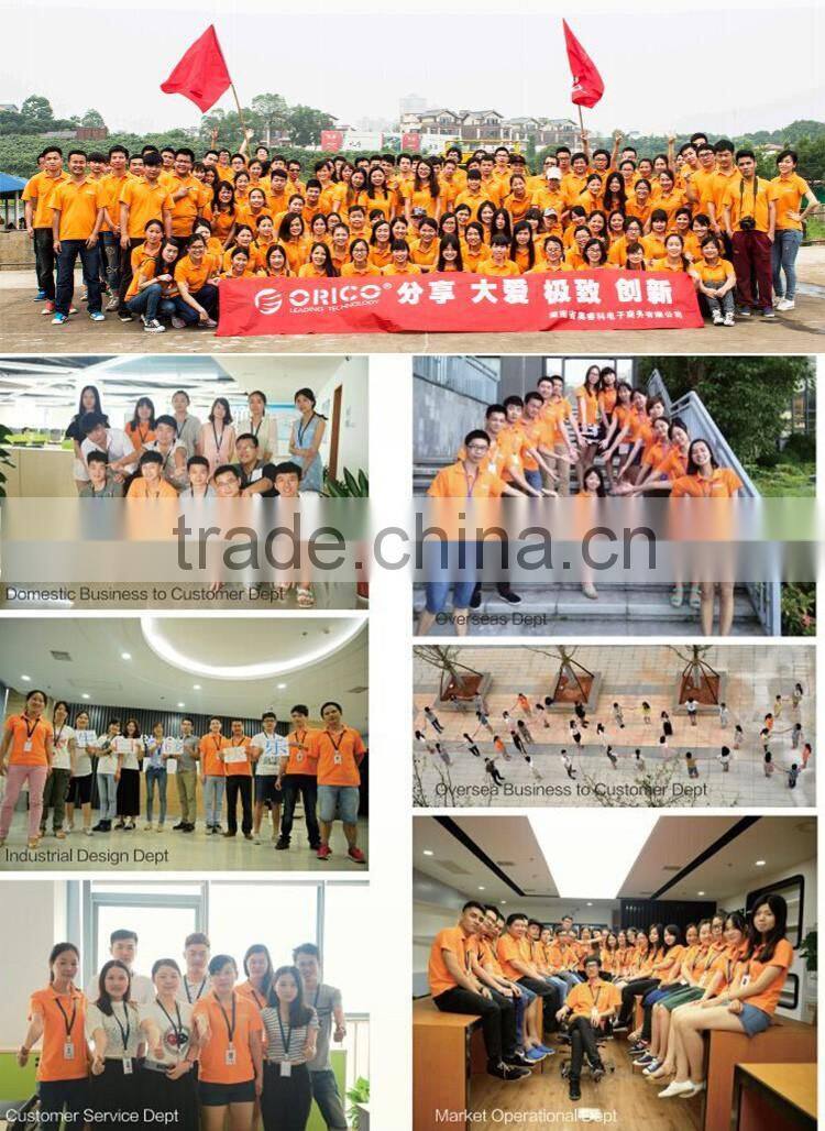 ORICO overload Over voltage Over current Short circuit protected 4 gang 4 USB extension socket usb eu with surge protector