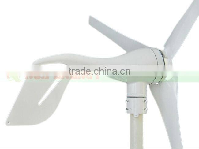 Micro wind turbine generator. Combine with wind/solar hybrid controller(LED display) and inverter.
