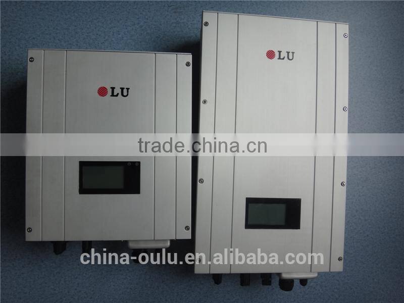 OULU brand ISO900,CE) factory pure sine wave 1KW -6KW solar grid inverter
