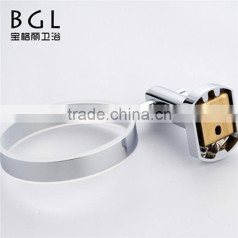 bathroom accessory chrome finishing zinc alloy Euro design funny toilet brush holder