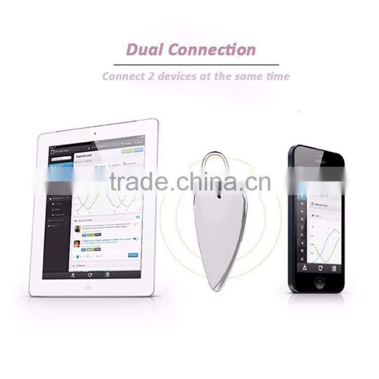 2016 China Manufacture Newest bluetooth hands free headset wireless with high quality for girls