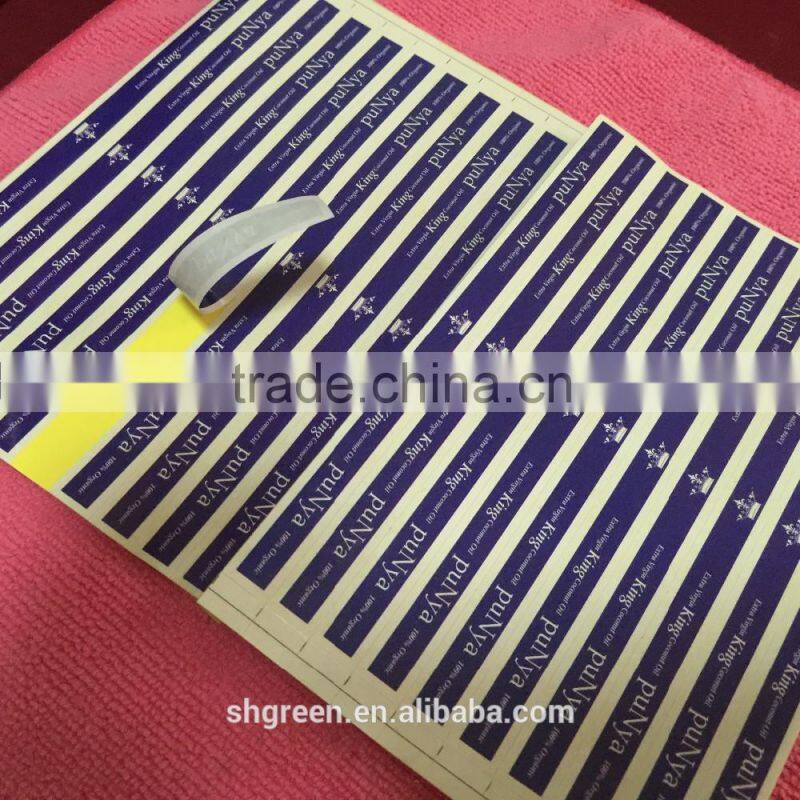 Offset printing paper adhesive sticker