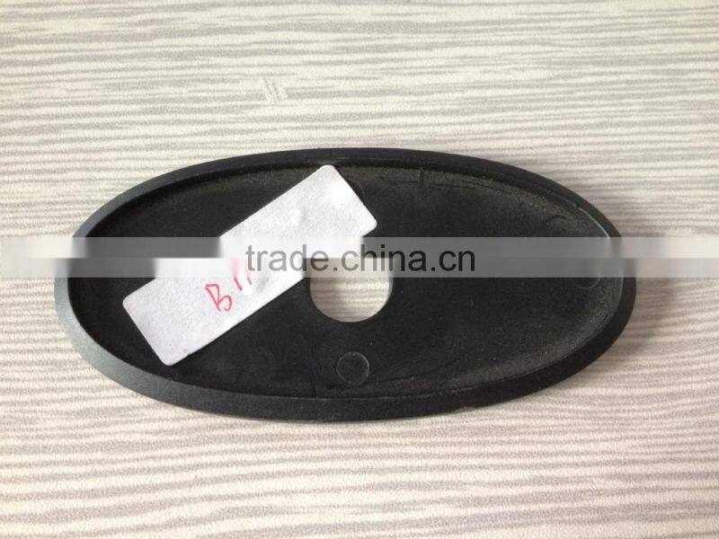 glass tea table metal gasket