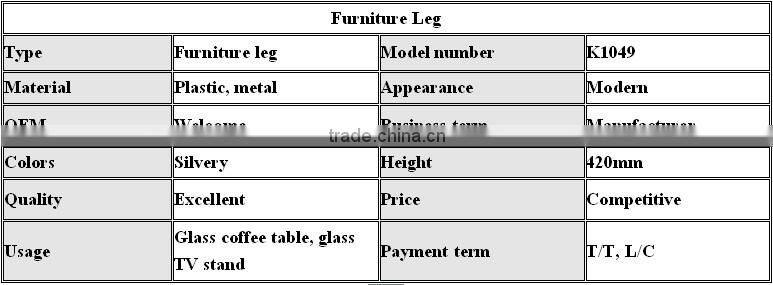 high quality contemporary metal furniture legs