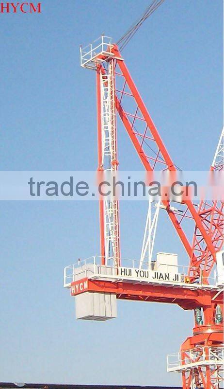 8t load jib Luffing Tower Crane for tensity building construction