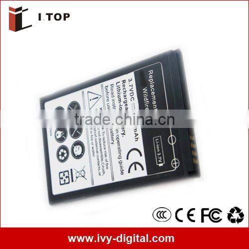 Good quality battery For HTC wildfire G8 mobile phone battery 1500mAh