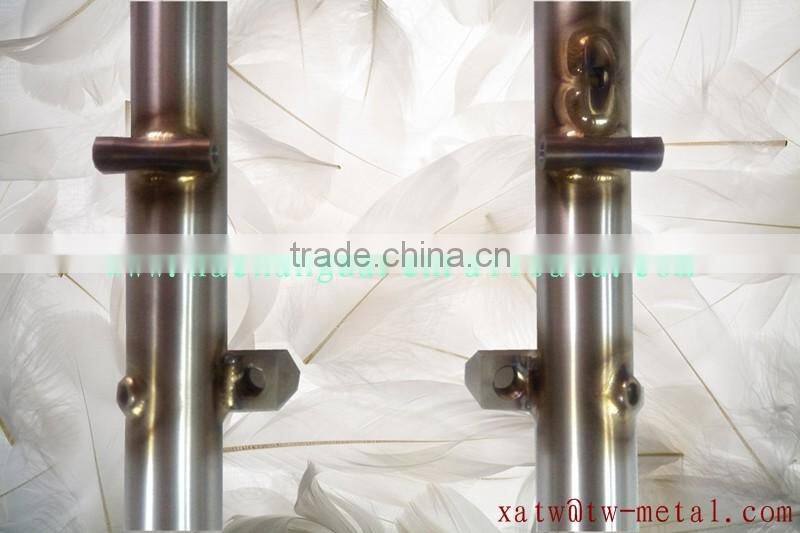 titanium mtb bicycle fork with welding color MTB front fork with welding color