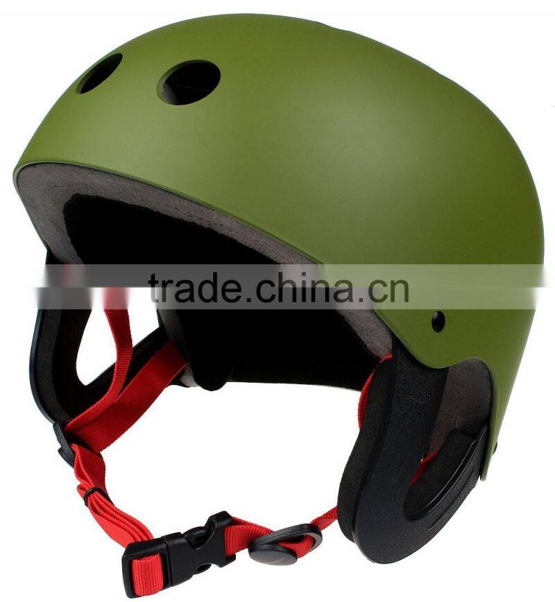 Scooter helmet with ear protective ski helmet covers