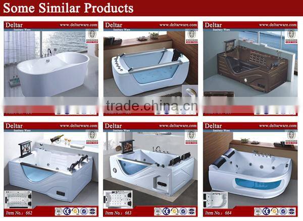 Sanitary Ware Bathtub Price, Claw Foot Coffee Color Bathtub Indoor Bath Tub, Acylic Royal Bathtub