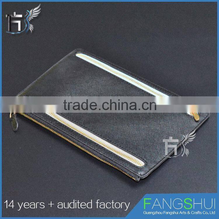 Newest fashion design mighty wallet with wallet locks logos