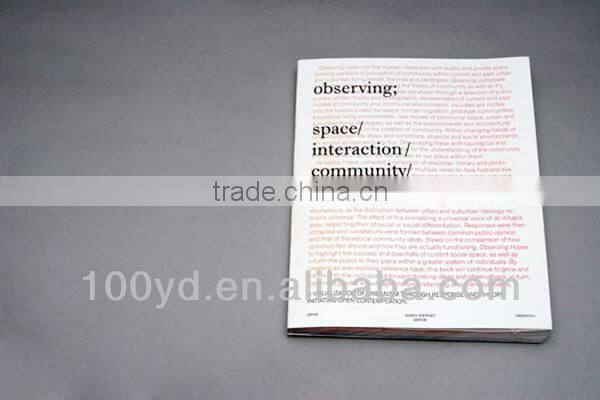 Cheap 4 color Offset small book printing