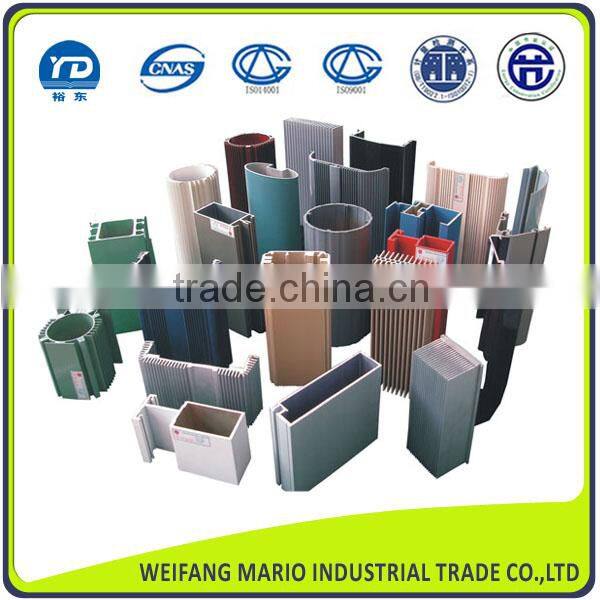 High quality and low price aluminium extrusion profiles for industry