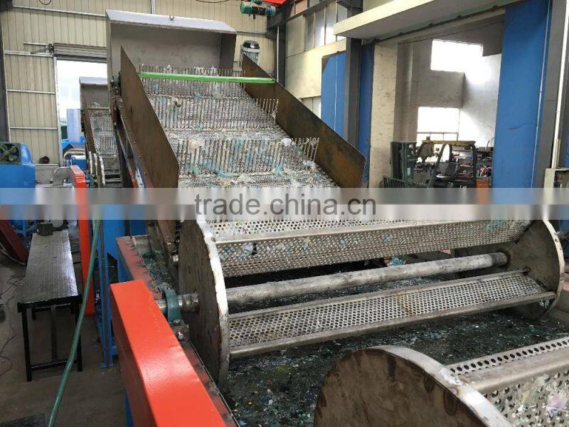 plastic film recycling granulation unit