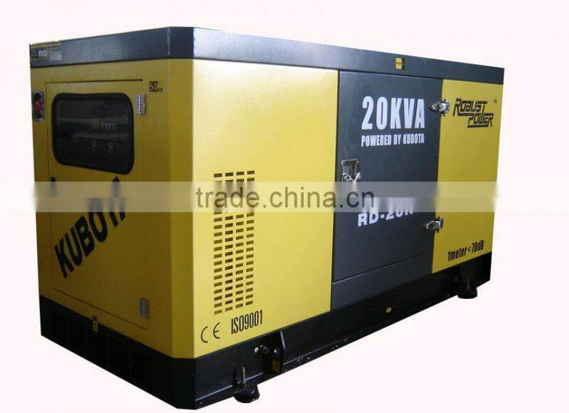 24kw V2203-BG silent diesel generator set
