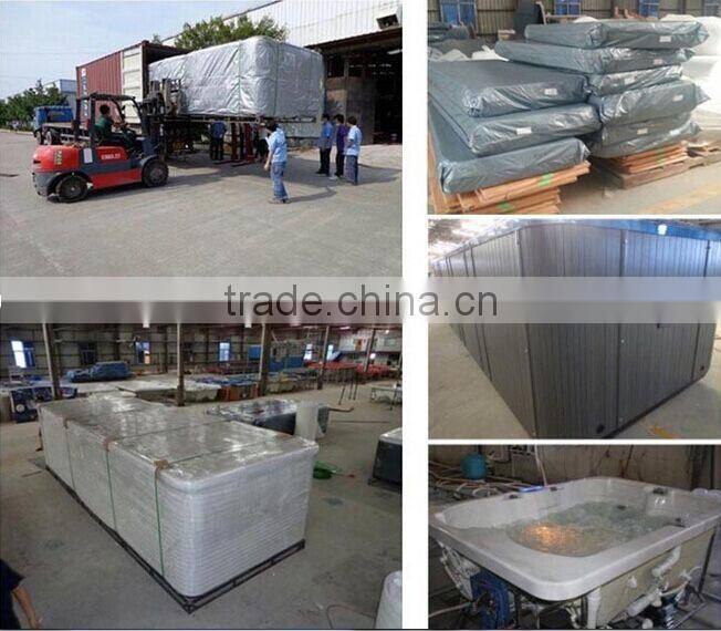 JY8001 endless swimming pool whirlpool massage swim spa outdoor