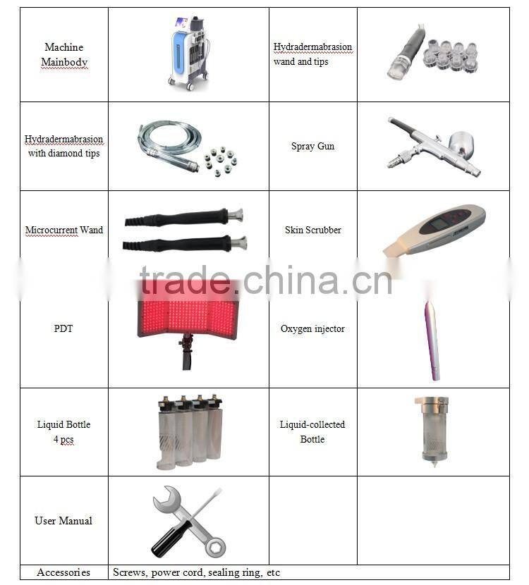 7 in 1 diamond microdermabrasion dead skin removal machine