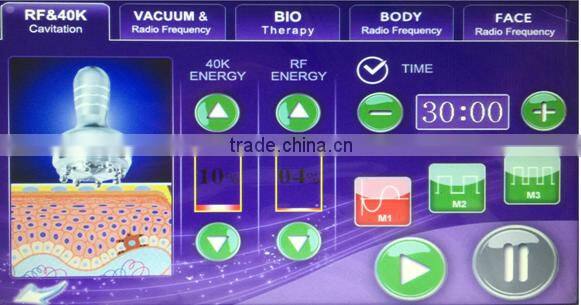 Home use mini portable ultrasound cavitation machine slimming device