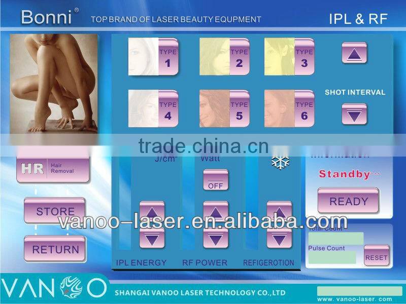 shr ipl hair removal 3 in 1 IPL+RF+E light shr ipl beauty machine
