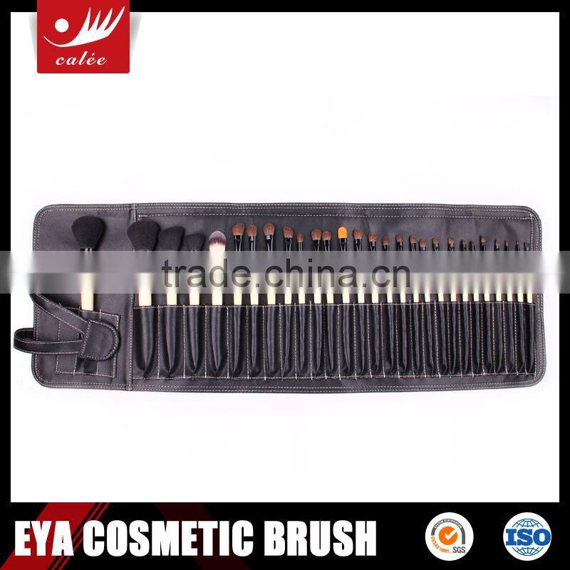 Eya 28pcs Top Selling Professional Makeup Brush Set with black pouch