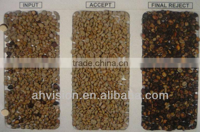 coffee color sorter machine, CE & ISO approved CCD color sorter