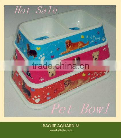 Newest melamine feeding pet bowl/ dog bowl for dog