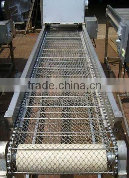 Food Machine Chain Rod Driven Conveyor Belt