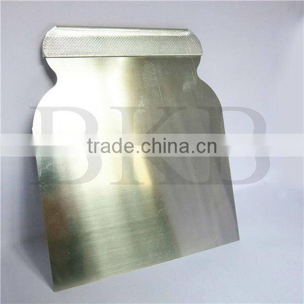 4 inch stainless steel mini putty knife with aluminium handle