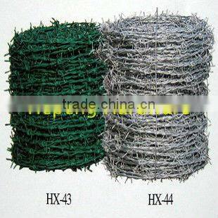 galvanized barbed iron wire fencing factory