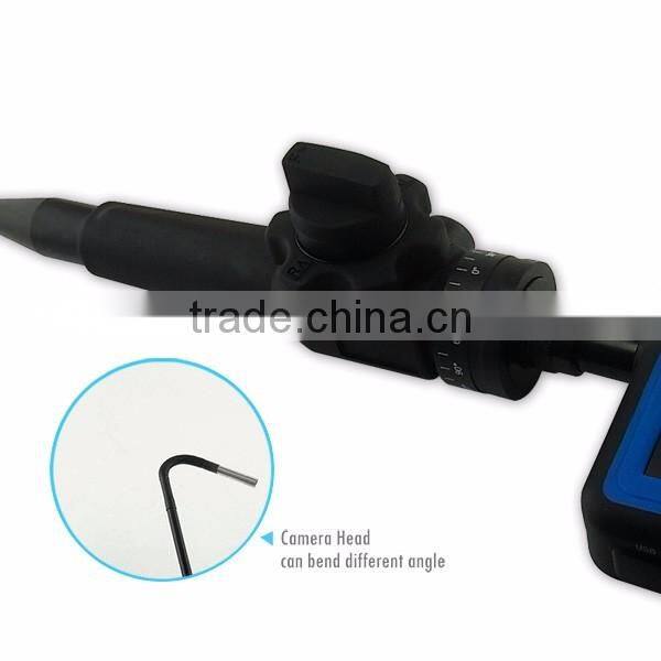 Industrial Rotation 1Meter 1M Borescope Endoscope/ Snake Scope 5.5mm Diameter Video Inspection Camera + 6x Magnification