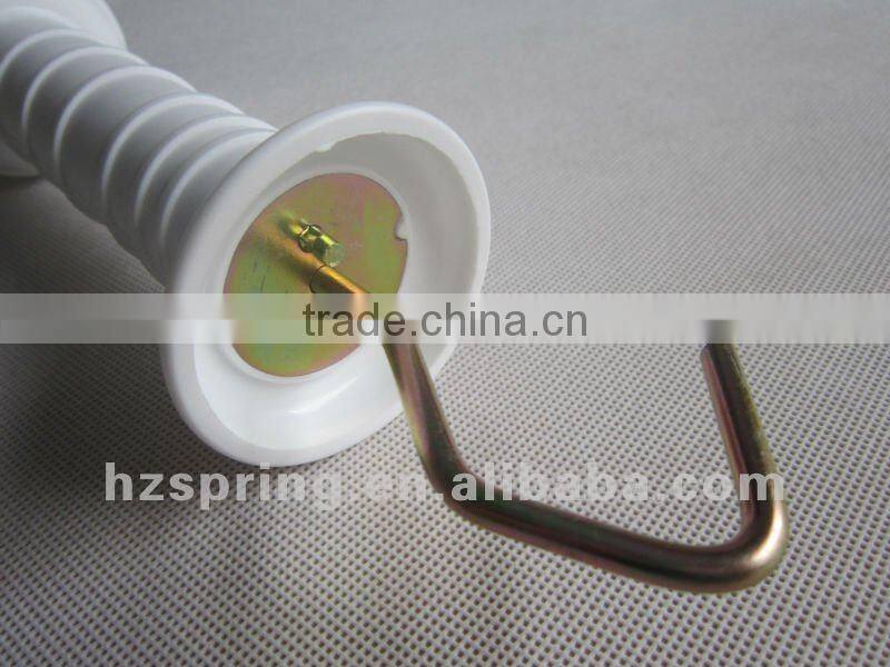 Spring Gate Handle, White Color