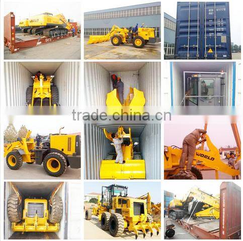 4 in 1 bucket hydraulic 5ton W156 3m3 bucket chinese wheel loader price