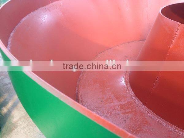Gold ore wet pan mill /pan mill /wet grinder made in huahong