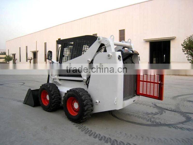 Hydraulic Joystick Skid Steer Loader 1605A WECAN Skid Steer Tires 12x16.5