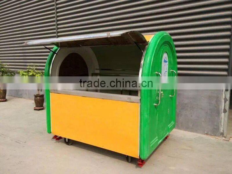 hot sell mobile sack trailer,hot dog coffee food cart