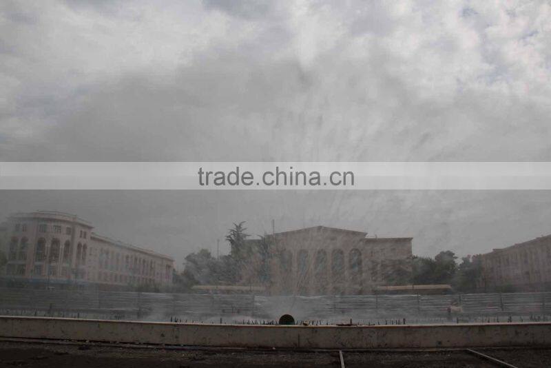 Water screen and Laser fountain
