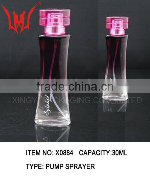 10ml 30ml 50ml 100ml sexy pink bottle perfume