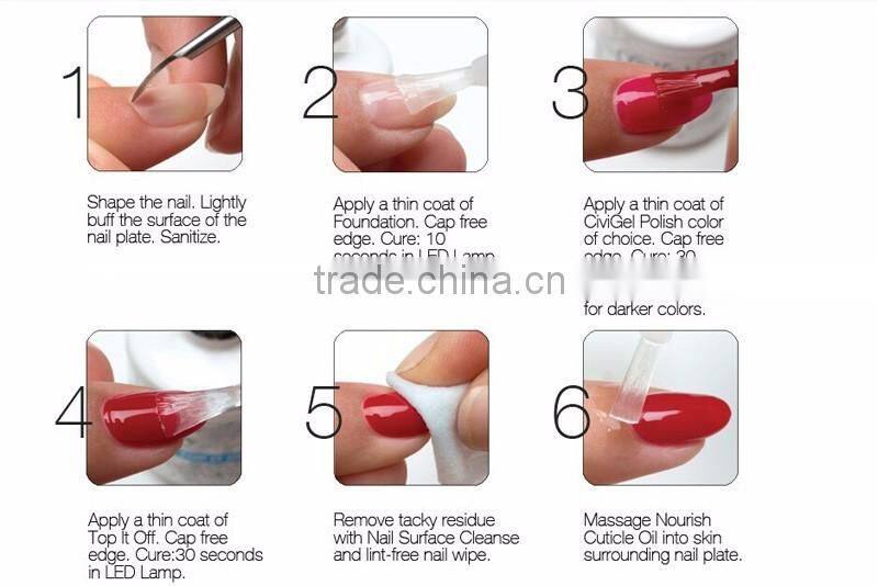 New Arrival Chameleon Temperature Change Color UV Gel Polish Varnishes Soak-off Gel Nail LED Lamp Gel Lak UV Nails Verniz Lacque