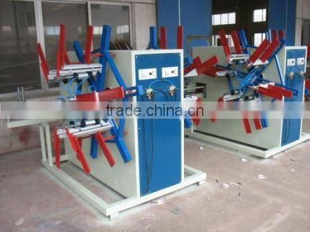 twin stations plastic winding machine