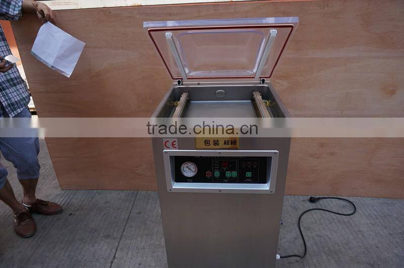 LCD control system single chamber vacuum packing machine for food commercial