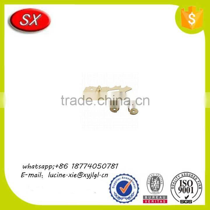 custom furniture hardware metal clip clasp Cabinet steel door hasp staple locking