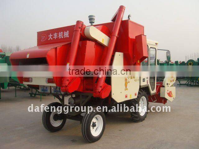 4LZ-1.5 Wheel Type Self-propelled Mini Wheat Combine Harvester