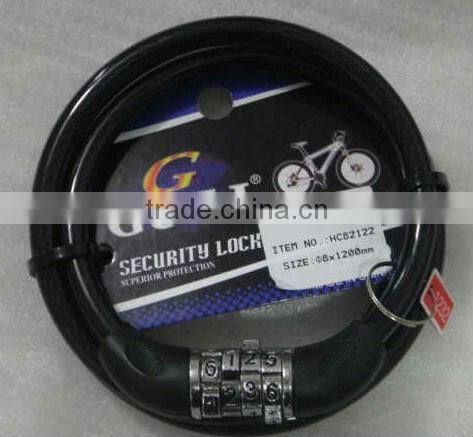 cable combination lock