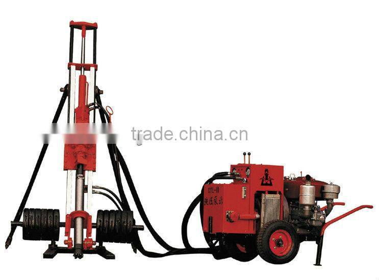 Portable Airdraulic DTH Drilling rig HFY90 portable drilling rig
