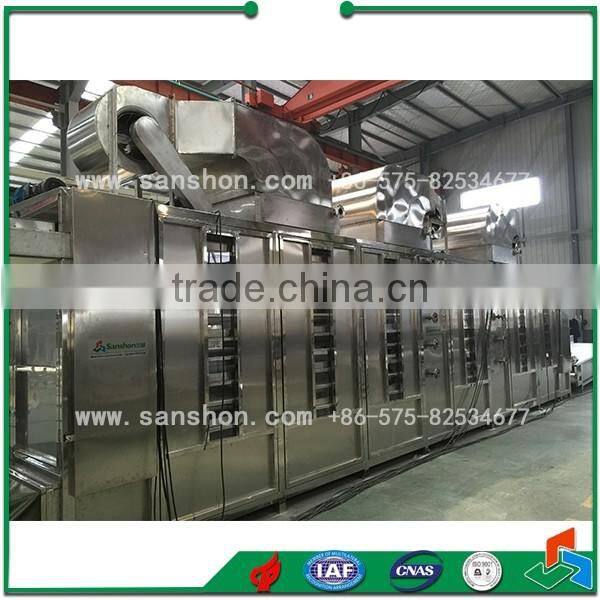 Industrial 5-Layer Hot Air Belt Drying Machine/Multilayer Belt Dryer