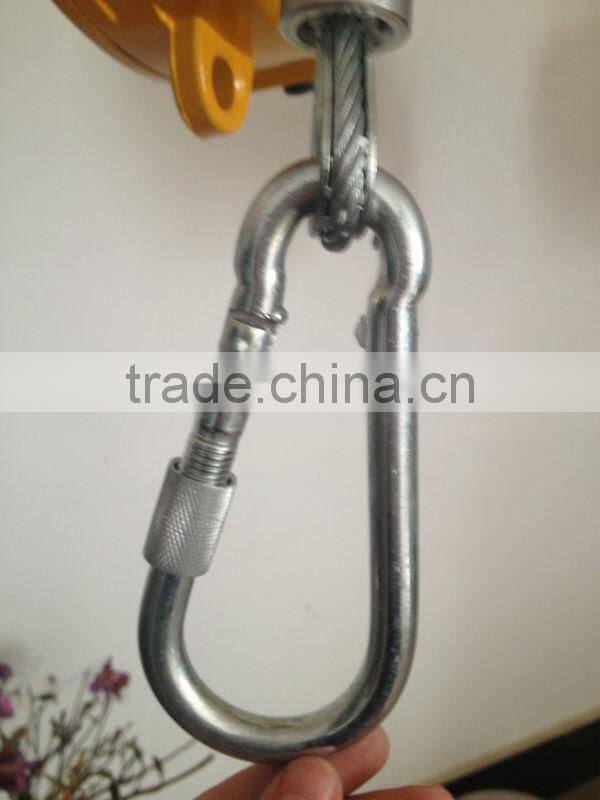 maximum stroke 1.6m 22kg spring balance weight balancer