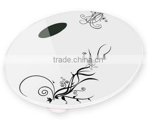 180/0.1kg Cute round body weight scale