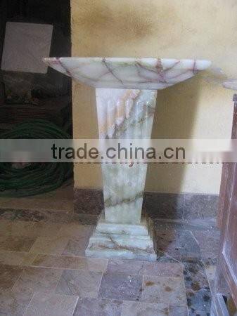 PAKISTAN NATURAL ONYX PEDESTALS SINKS AND BASINS