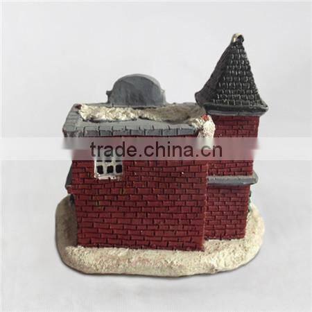 Polyresin mini decorative houses